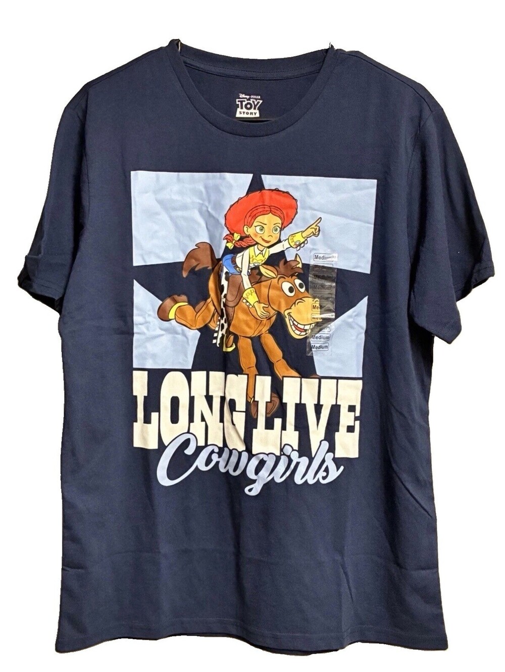 Walt Disney TOY STORY JESSIE COWGIRL BULLSEYE  T-Shirt  Large NEW w/ TAG